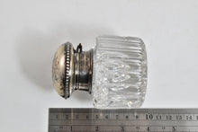 Load image into Gallery viewer, Sterling Silver 1894 Gorham Monogram Lidded Inkwell