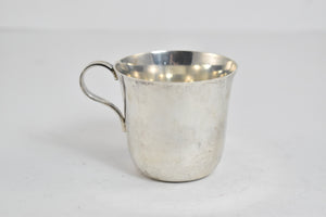 Sterling Silver Tiffany & Co Monogram Baby Cup Mug