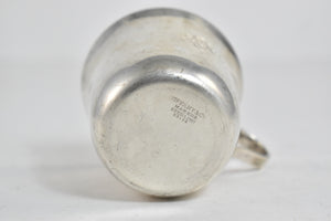 Sterling Silver Tiffany & Co Monogram Baby Cup Mug