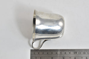 Sterling Silver Tiffany & Co Monogram Baby Cup Mug