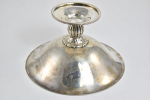 Sterling Silver CC Herman Ornate Raised Dish Candy Bowl