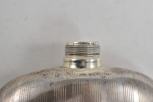 Sterling Silver Napier Sterling D Monogram Flask & Shot Glass