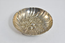 Load image into Gallery viewer, Sterling Silver S Kirk &amp; Sons Repousse Flower Ornate Bowl