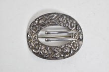 Load image into Gallery viewer, Sterling Silver Stieff Edwardian Gilded Age Repousse Sash Belt Buckle