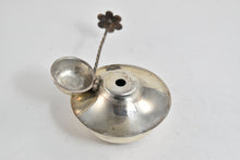 Load image into Gallery viewer, Sterling Silver Vintage Oil Lamp Lantern Light