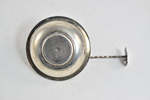 Sterling Silver Vintage Oil Lamp Lantern Light