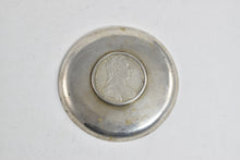 Load image into Gallery viewer, Sterling Silver Austria Maria Theresa Thaler Coin Dish Ash Tray
