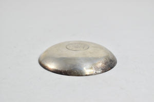 Sterling Silver Saudi Arabian Coin Vintage Bowl Dish