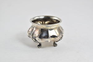 Sterling Silver Argentinian Footed Salt Cellar Vintage