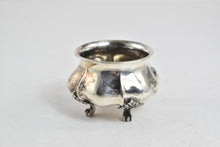 Load image into Gallery viewer, Sterling Silver Argentinian Footed Salt Cellar Vintage