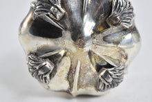 Load image into Gallery viewer, Sterling Silver Argentinian Footed Salt Cellar Vintage