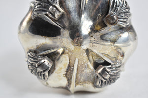 Sterling Silver Argentinian Footed Salt Cellar Vintage