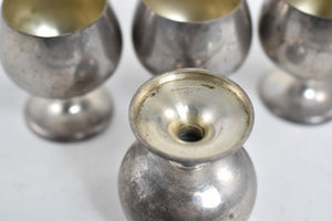 Sterling Silver Gorham Sterling Set of Four Rounded Cordial Cups