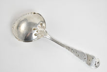 Load image into Gallery viewer, Sterling Silver Floral Engraved Gravy Sauce Ladle Spoon