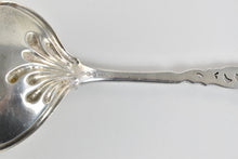 Load image into Gallery viewer, Sterling Silver Floral Engraved Gravy Sauce Ladle Spoon