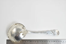 Load image into Gallery viewer, Sterling Silver Floral Engraved Gravy Sauce Ladle Spoon