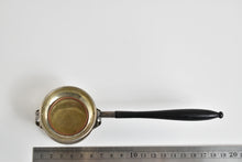 Load image into Gallery viewer, Sterling Silver Antique Tea Strainer with Wood Handled Stand