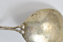 Load image into Gallery viewer, Sterling Silver Ornate Floral Motif Handmade Serving Spoon