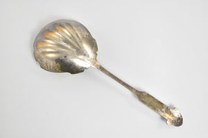 Sterling Silver Gorham John Stevenson Sons & Co Slotted Serving Spoon