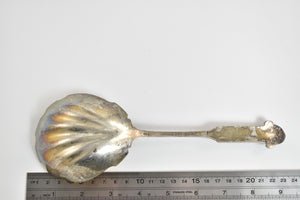 Sterling Silver Gorham John Stevenson Sons & Co Slotted Serving Spoon