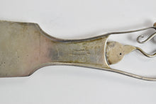 Load image into Gallery viewer, Sterling Silver Ornate Floral Motif Handmade Cake Knife