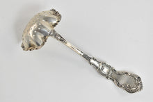 Load image into Gallery viewer, Sterling Silver Antique Floral Pierced Bonbon Serving Spoon