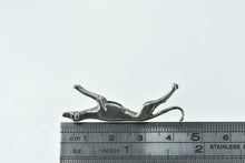 Load image into Gallery viewer, Sterling Silver Greyhound Dog Breed Speed Symbol Pin/Brooch