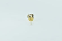 Load image into Gallery viewer, 14K Round Solitaire Single Vintage Stud Earring Yellow Gold