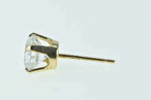 Load image into Gallery viewer, 14K Round Solitaire Single Vintage Stud Earring Yellow Gold