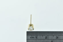 Load image into Gallery viewer, 14K Round Solitaire Single Vintage Stud Earring Yellow Gold