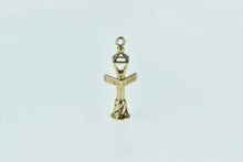 Load image into Gallery viewer, 14K 3D Bourbon Street Sign New Orleans Charm/Pendant Yellow Gold