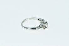 Load image into Gallery viewer, 14K Vintage Diamond Classic Engagement Ring White Gold