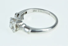 Load image into Gallery viewer, 14K Vintage Diamond Classic Engagement Ring White Gold