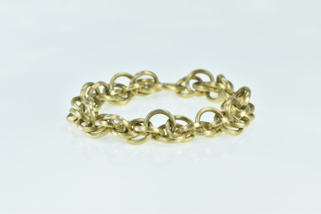 18K Marco Bicego Jaipur Ornate Chain Bracelet 6.5