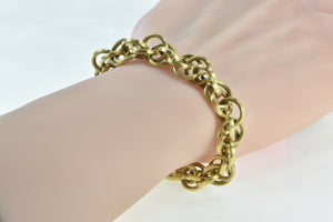 18K Marco Bicego Jaipur Ornate Chain Bracelet 6.5" Yellow Gold