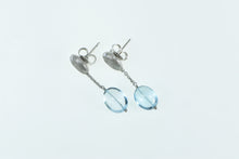 Load image into Gallery viewer, 18K 18K Marco Bicego Jaipur Blue Topaz Earrings White Gold