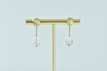 Load image into Gallery viewer, 18K Marco Bicego Rose Quartz Jaipur Dangle Earrings Yellow Gold