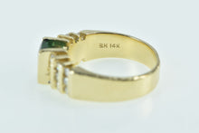 Load image into Gallery viewer, 14K 1.38 Ctw Natural Emerald Diamond Vintage Ring Yellow Gold