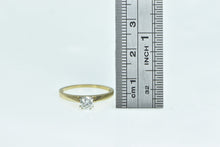 Load image into Gallery viewer, 14K 0.35 Ct Diamond Solitaire Classic Engagement Ring Yellow Gold