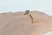 Load image into Gallery viewer, 14K 0.35 Ct Diamond Solitaire Classic Engagement Ring Yellow Gold