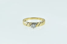 Load image into Gallery viewer, 14K 0.21 Ct Diamond Solitaire Promise Engagement Ring Yellow Gold