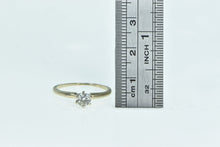 Load image into Gallery viewer, 14K 0.44 Ct Diamond Solitaire Classic Engagement Ring Yellow Gold