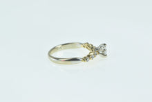 Load image into Gallery viewer, 14K 0.55 Ctw Diamond Round Vintage Engagement Ring Yellow Gold