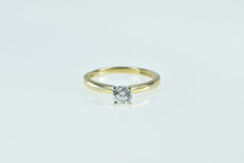 Load image into Gallery viewer, 14K 0.58 Ct Diamond Solitaire Engagement Ring Yellow Gold