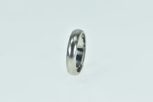 Load image into Gallery viewer, Platinum 3.7mm Vintage Classic Wedding Band Ring