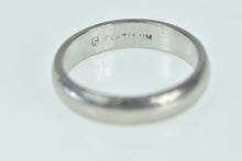 Load image into Gallery viewer, Platinum 3.7mm Vintage Classic Wedding Band Ring