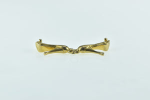 9K 3D High Heel Shoe Stiletto Fashion Charm/Pendant Yellow Gold