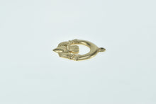 Load image into Gallery viewer, 9K Claddagh Traditional Celtic Loyalty Symbol Charm/Pendant Yellow Gold