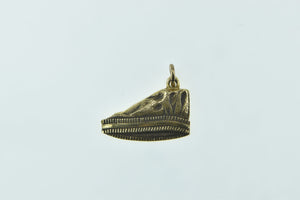 10K Vintage Chef Hat Cook Culinary Motif Charm/Pendant Yellow Gold