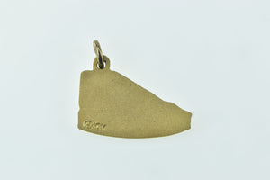 10K Vintage Chef Hat Cook Culinary Motif Charm/Pendant Yellow Gold